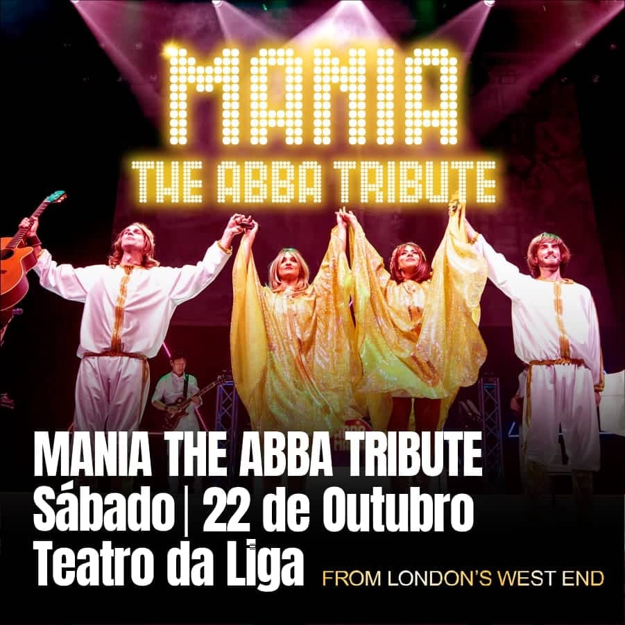 MANIA THE ABBA TRIBUTE – Espetáculo aclamado em Londres, chega ao Brasil